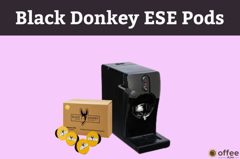 Black Donkey ESE [Easy Serve Espresso]Pods