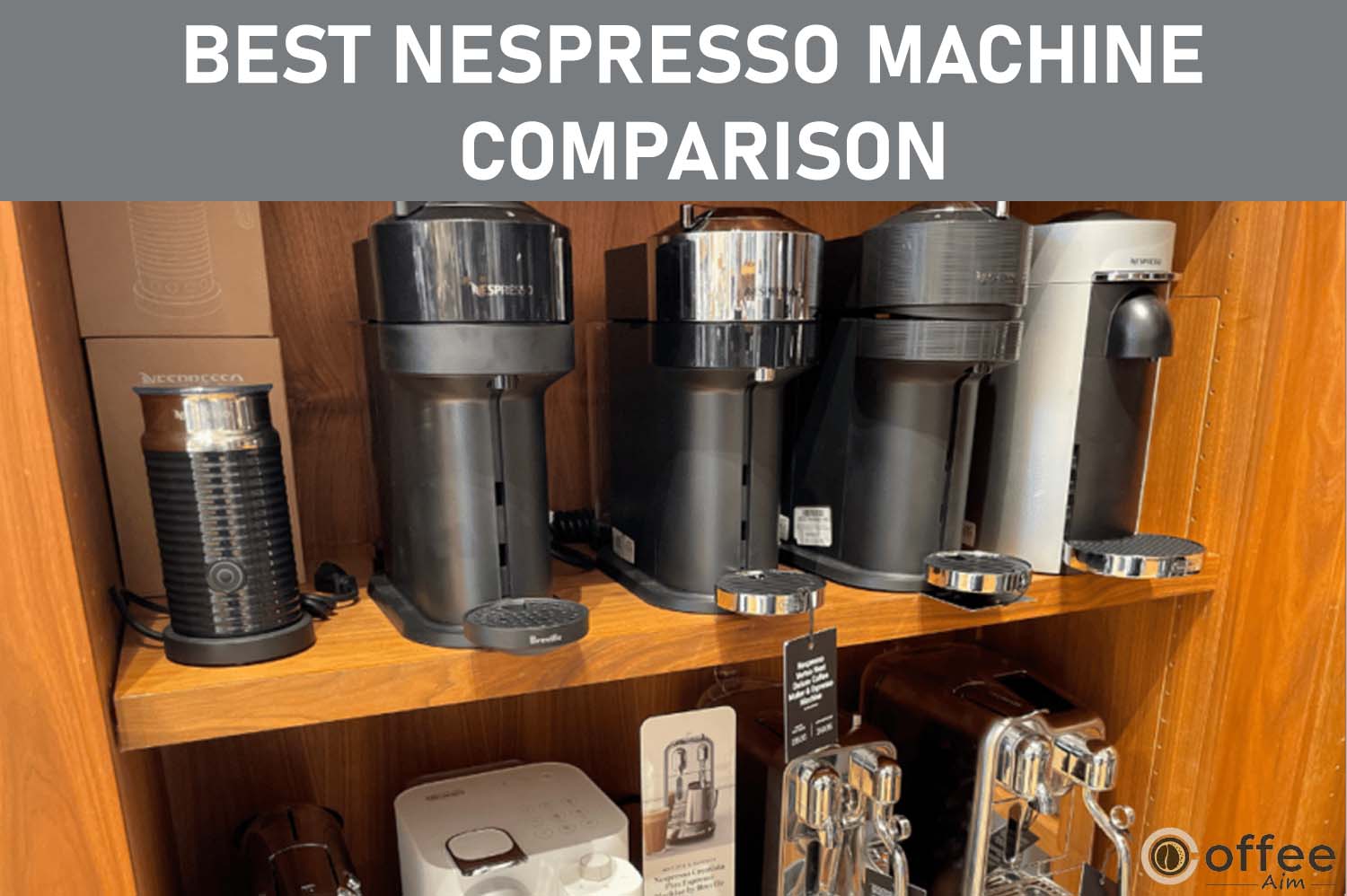 Featured image for the article "Which is the Best Nespresso Original Machine? Difference Between Nespresso Original Machines Overall"