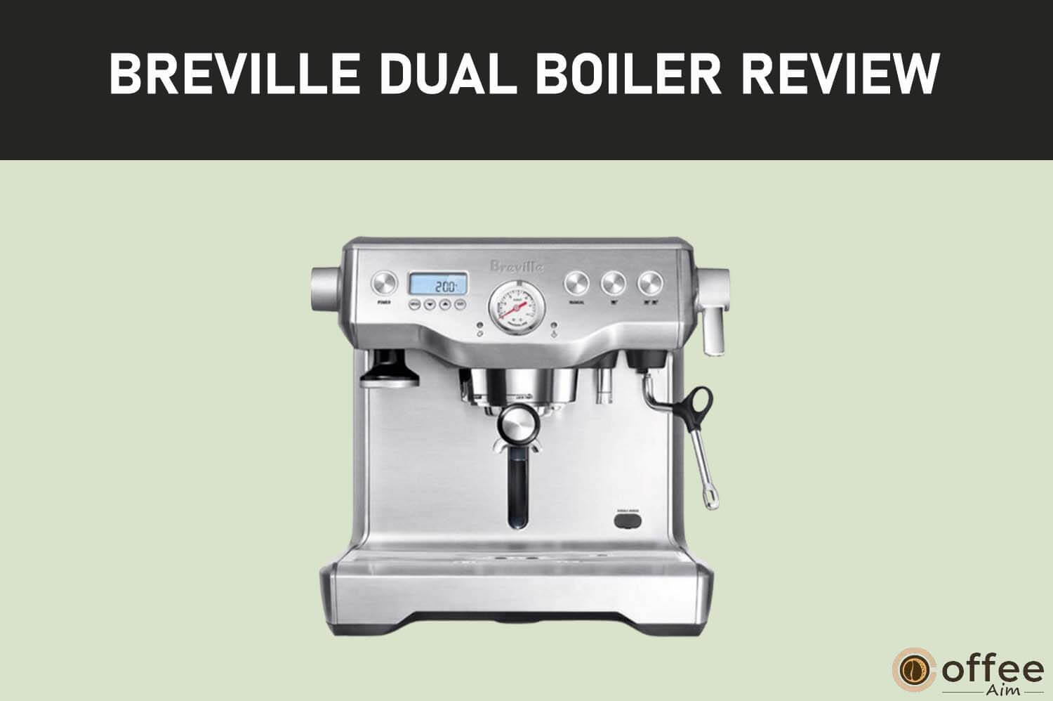 Featured image for the article "Breville Dual Boiler Review"