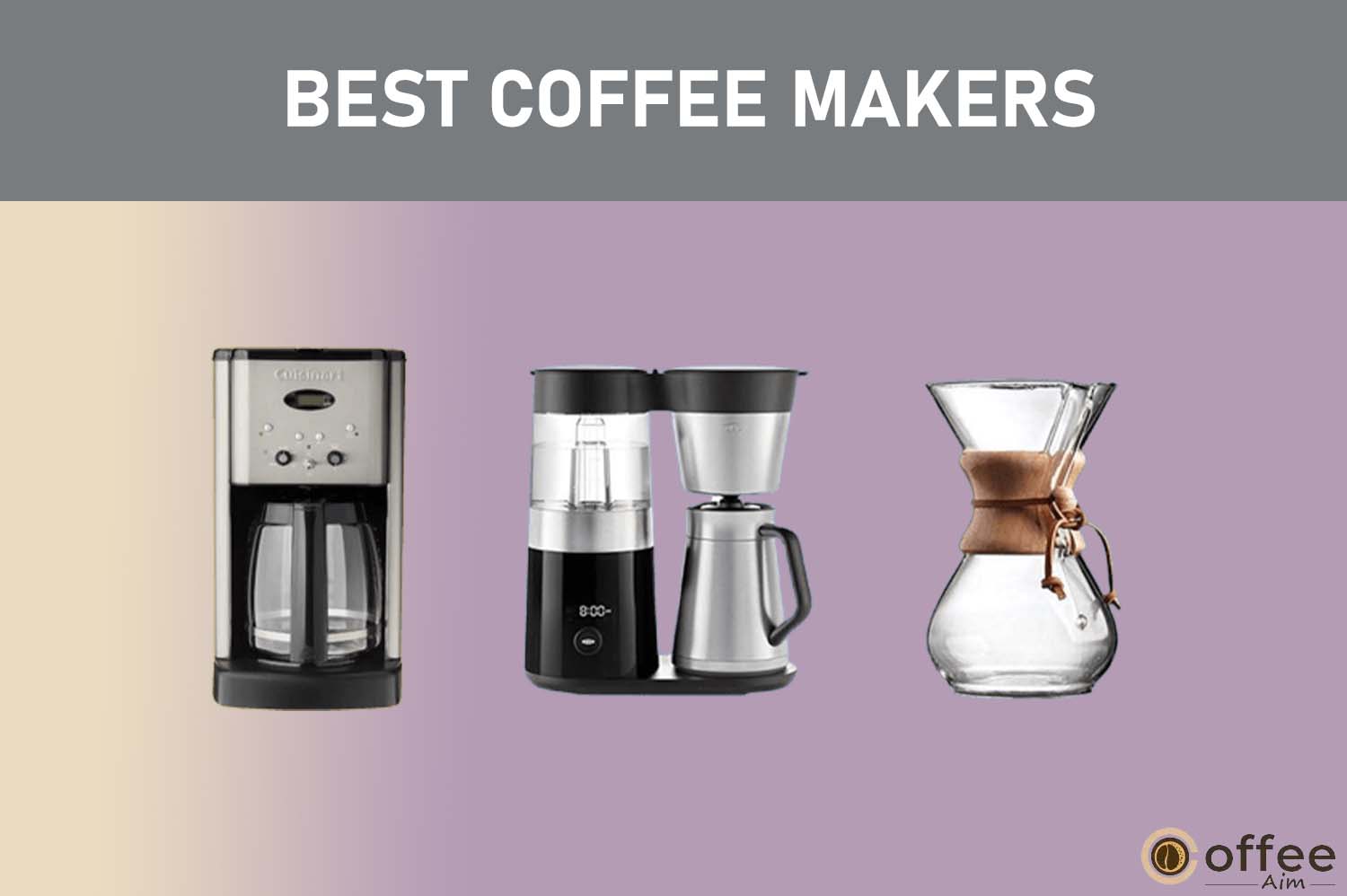 featured image for the article "The 20 Best Coffee Makers in 2023: An Ultimate Guide"