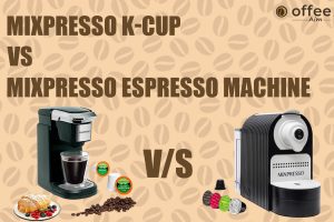 Featured image for the article "Mixpresso K-Cup Coffee Maker Vs. Mixpresso Espresso Machine"
