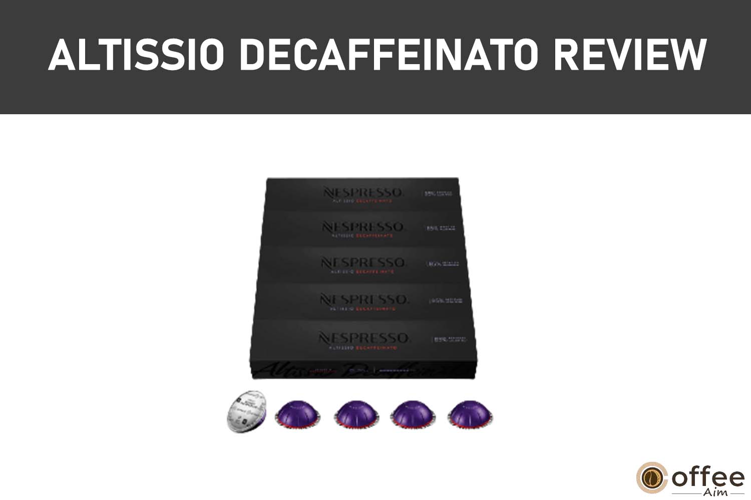featured image for the article "Altissio Decaffeinato Review"