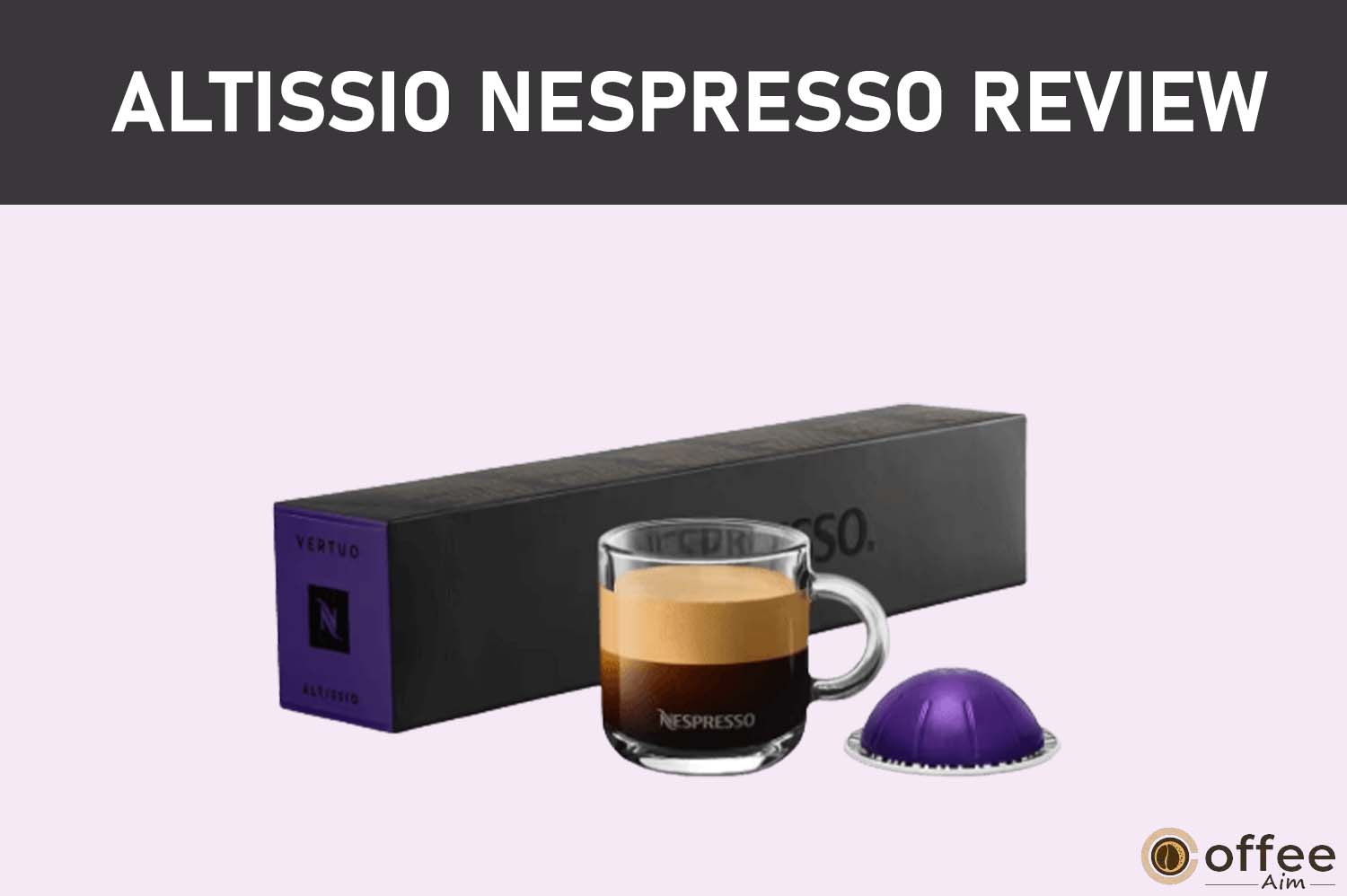 Featured image for the article "Altissio Nespresso Review"
