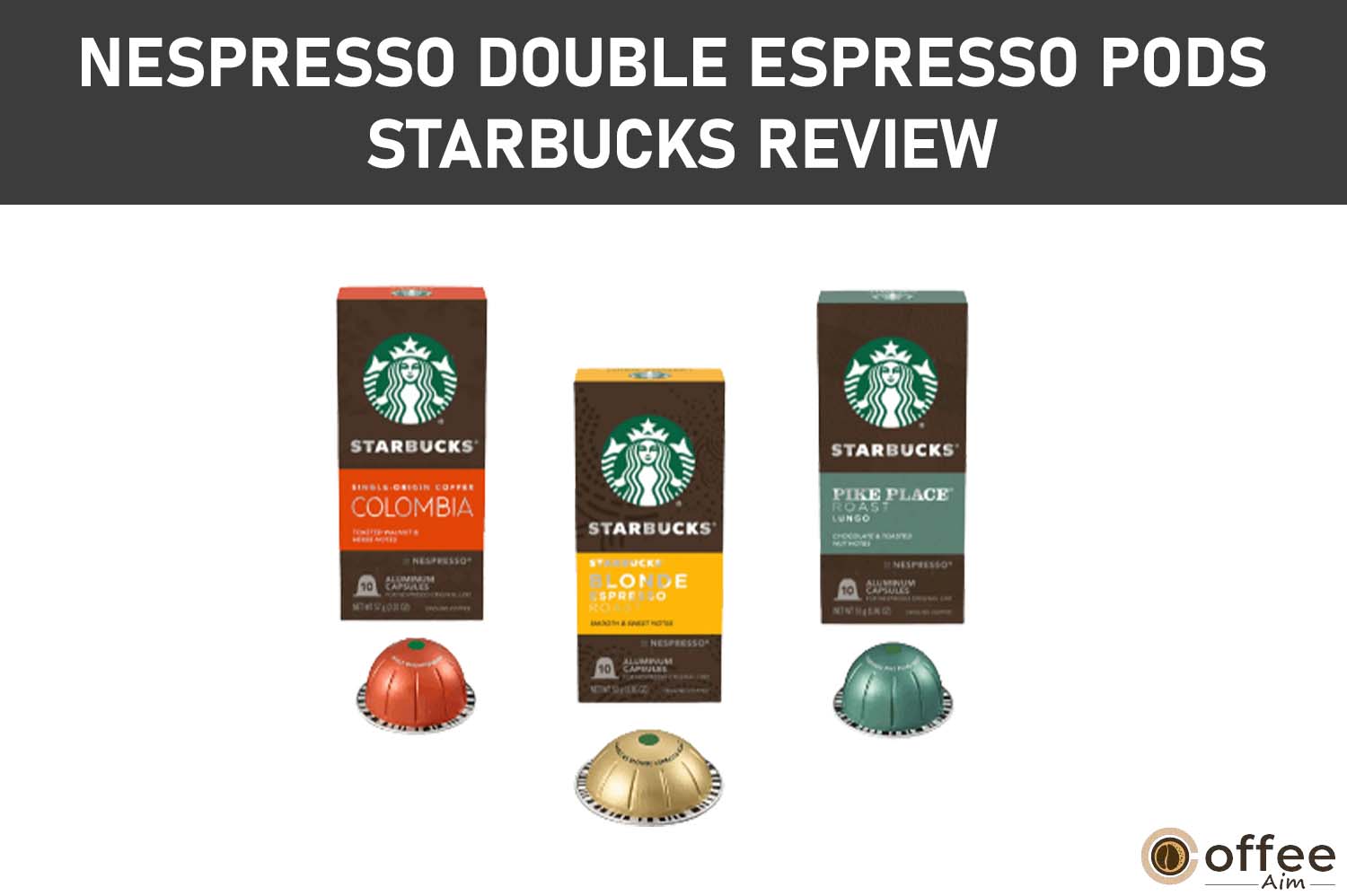 Featured image for the article "Nespresso Double Espresso Pods Starbucks Review"