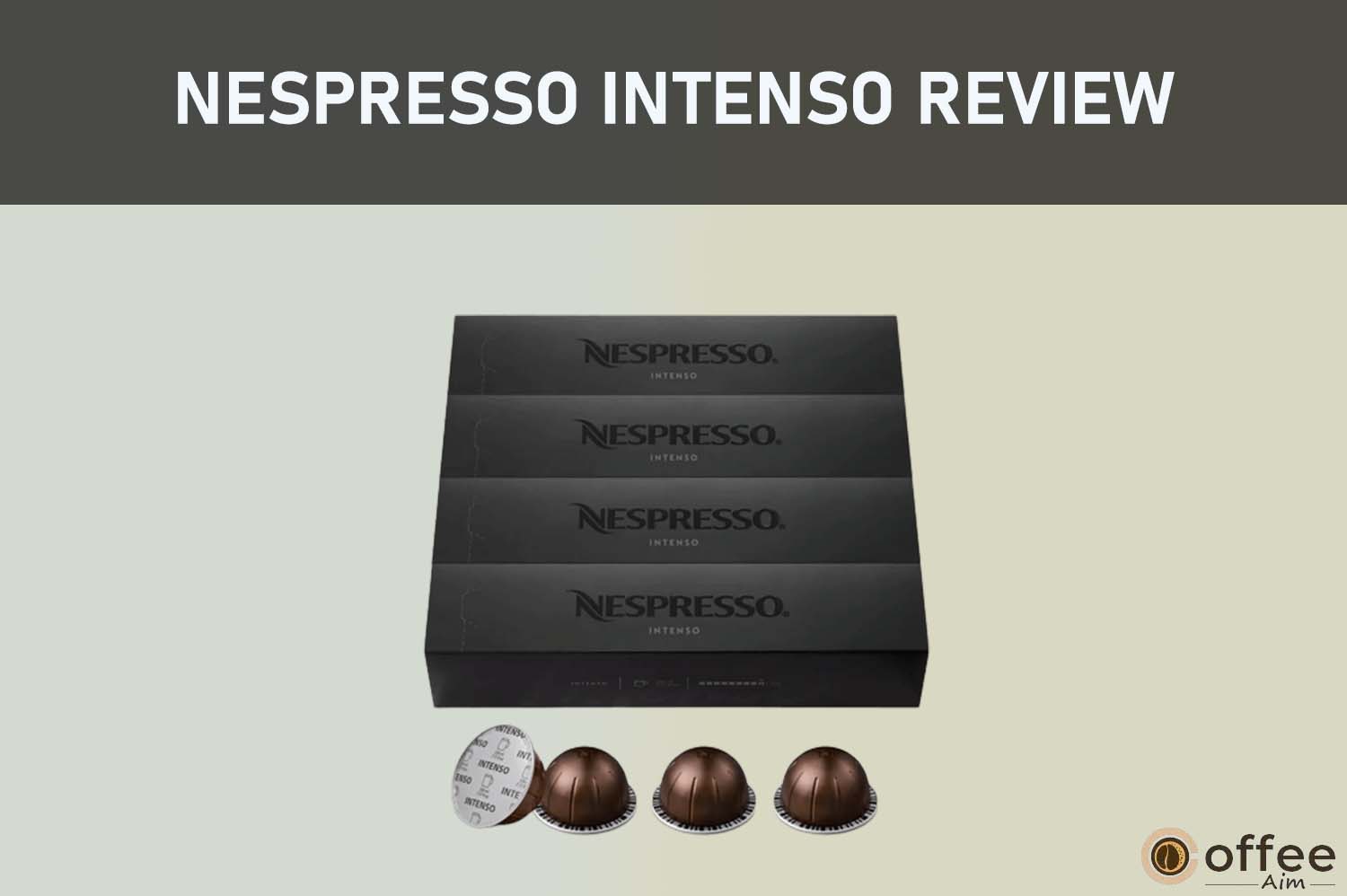 Featured image for the article "Nespresso Intenso Review"