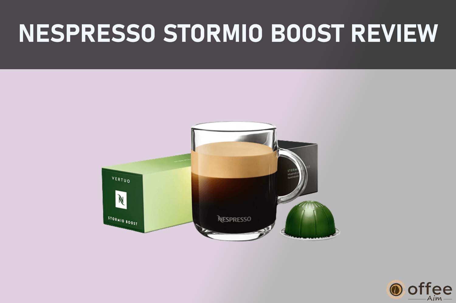 Feature image for the article "Nespresso Stormio Boost Review"