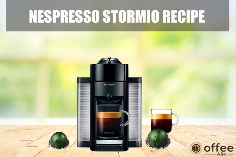 Nespresso Stormio Recipe