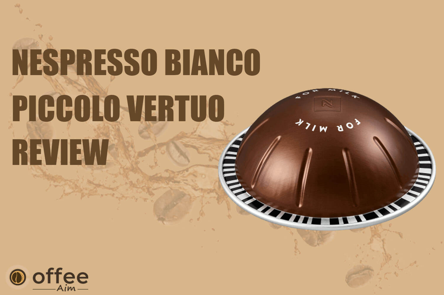 Featured image for the article "Nespresso Bianco Piccolo Vertuo Review"
