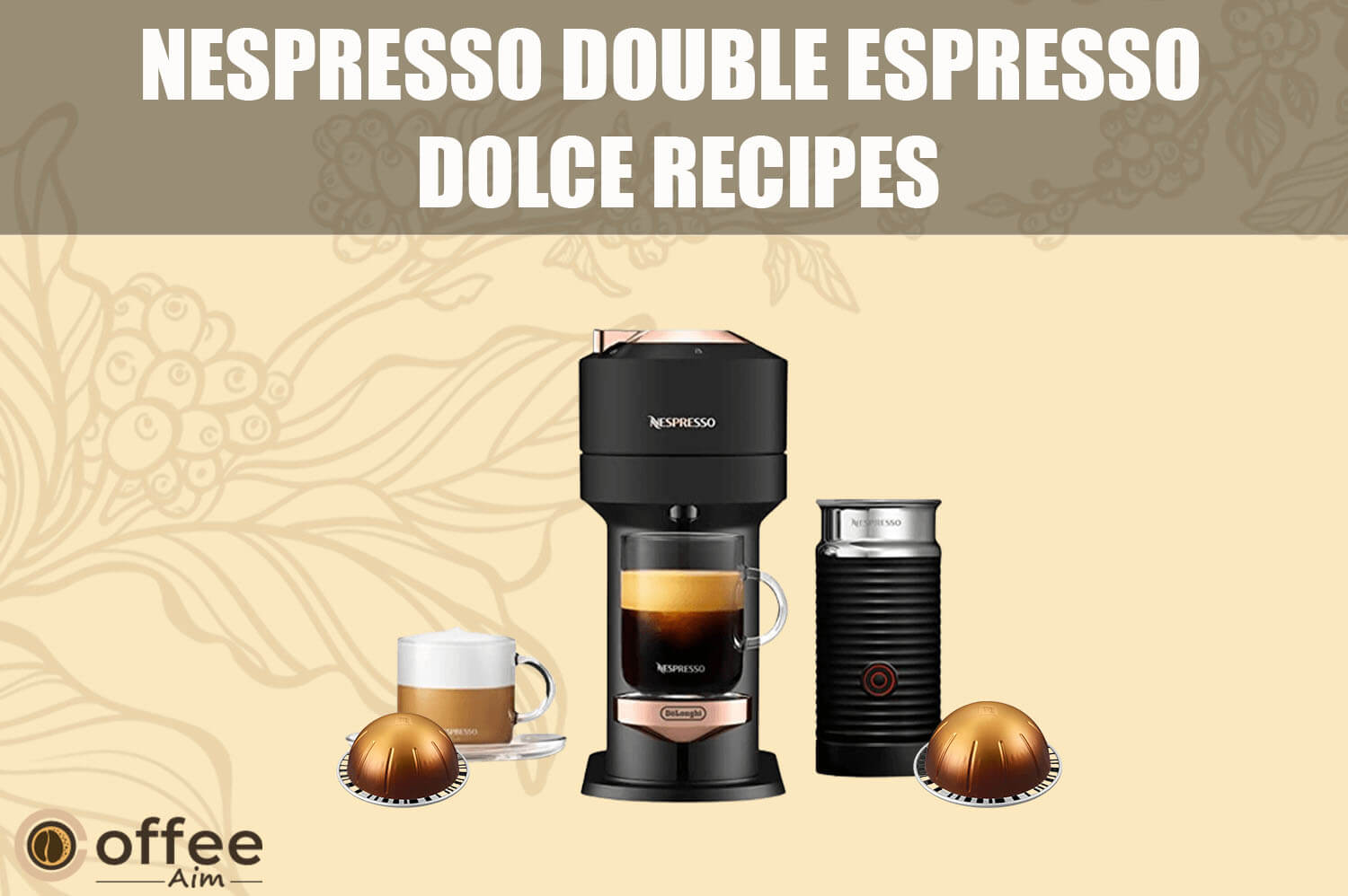 Featured image for the article "Nespresso Double Espresso Dolce Recipes"