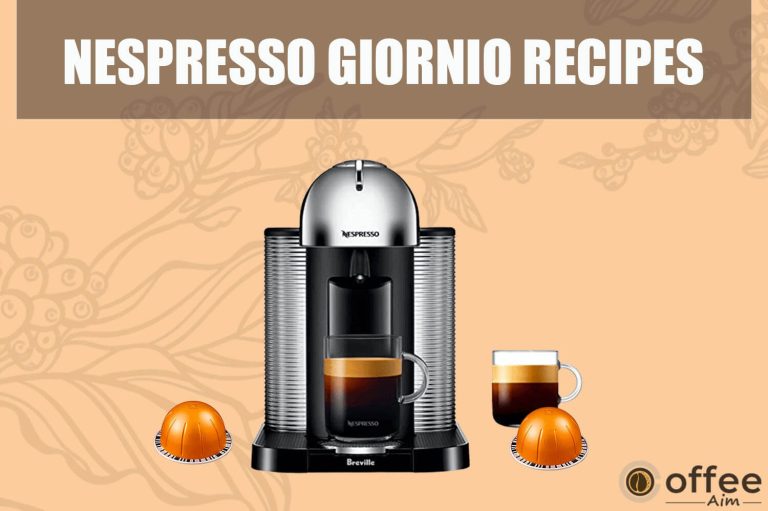 Nespresso Giornio Recipe