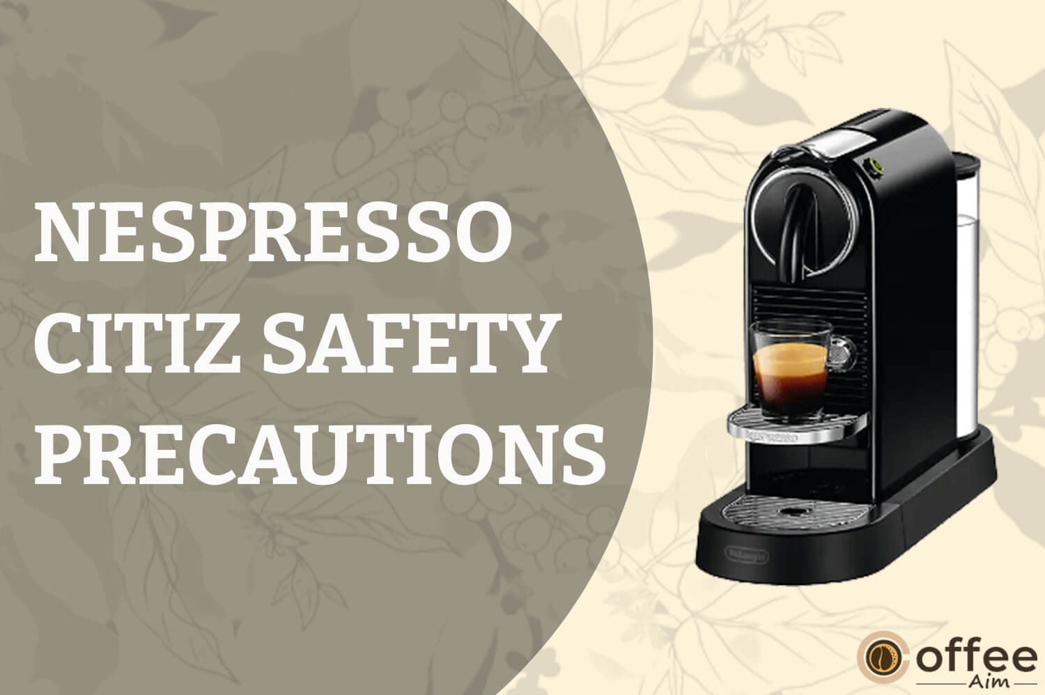 Featured image for the article "Nespresso Citiz Safety Precautions"