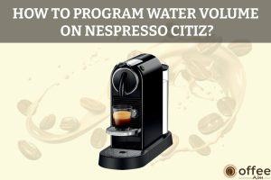 Featured image for the article "How To Program Water Volume On Nespresso Citiz"