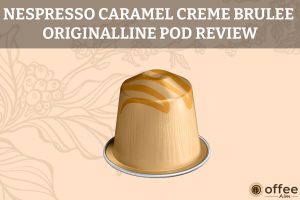 Featured image for the article "Nespresso Caramel Creme Brulee OriginalLine Pod Review"