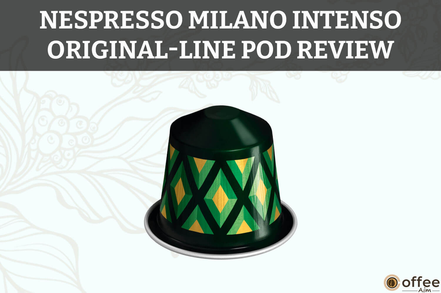 Featured image for the article "Nespresso Milano Intenso Original-Line Pod Review"