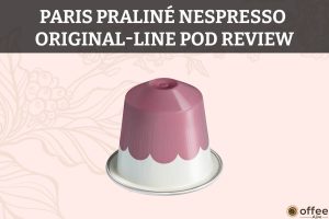 Featured image for the article "Paris Praliné Nespresso OriginalLine Pod Review"