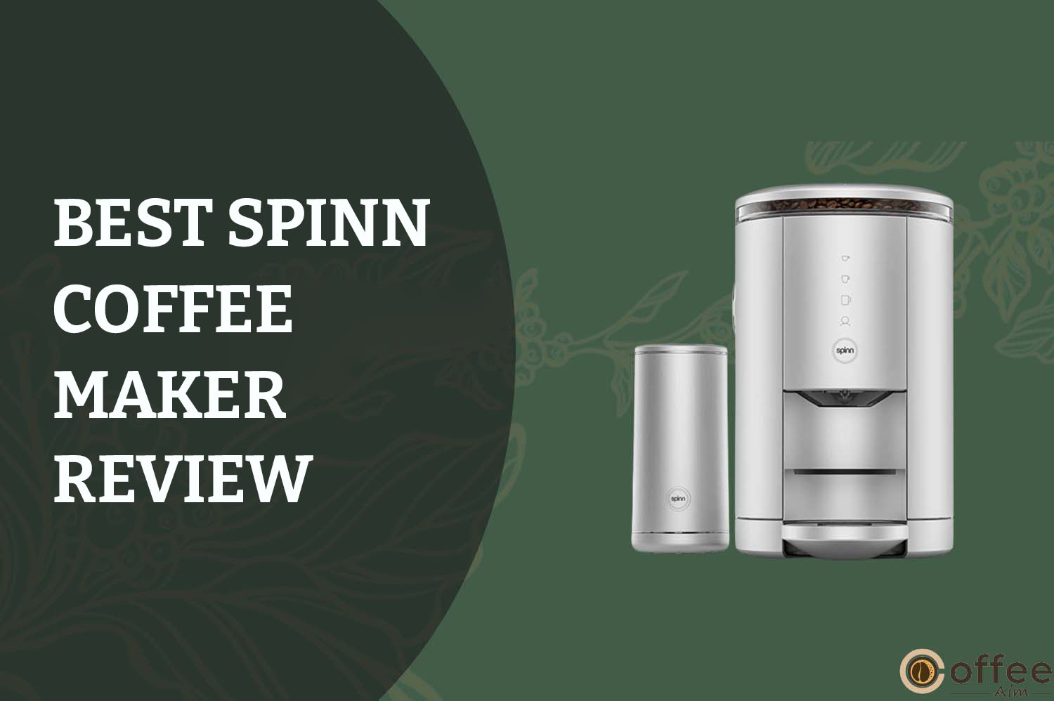 Feature image for the article "Best spin coffee maker review"
