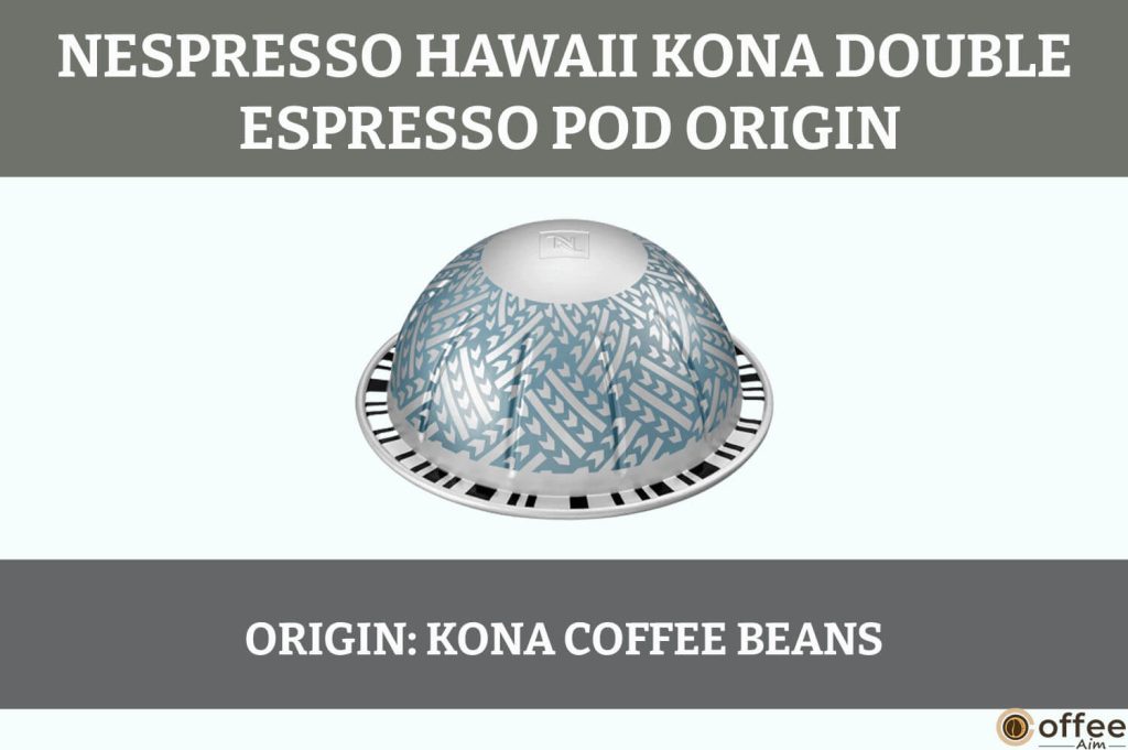 This image showcases the origin of Hawaii Kona Nespresso Double Espresso VertuoLine Pod, featured in the "Hawaii Kona Nespresso Double Espresso Pod Review" article.