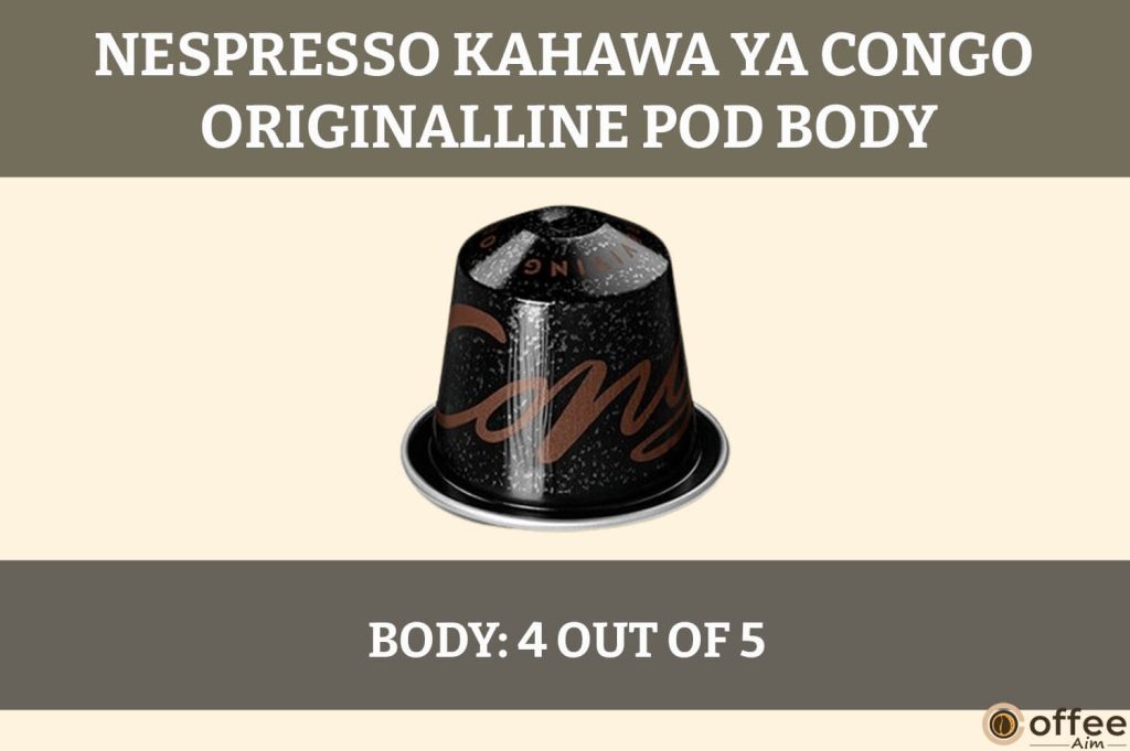 Crafted for indulgence, Kahawa Ya Congo OriginalLine Nespresso Pod offers a rich body, hinting at deep cocoa notes.