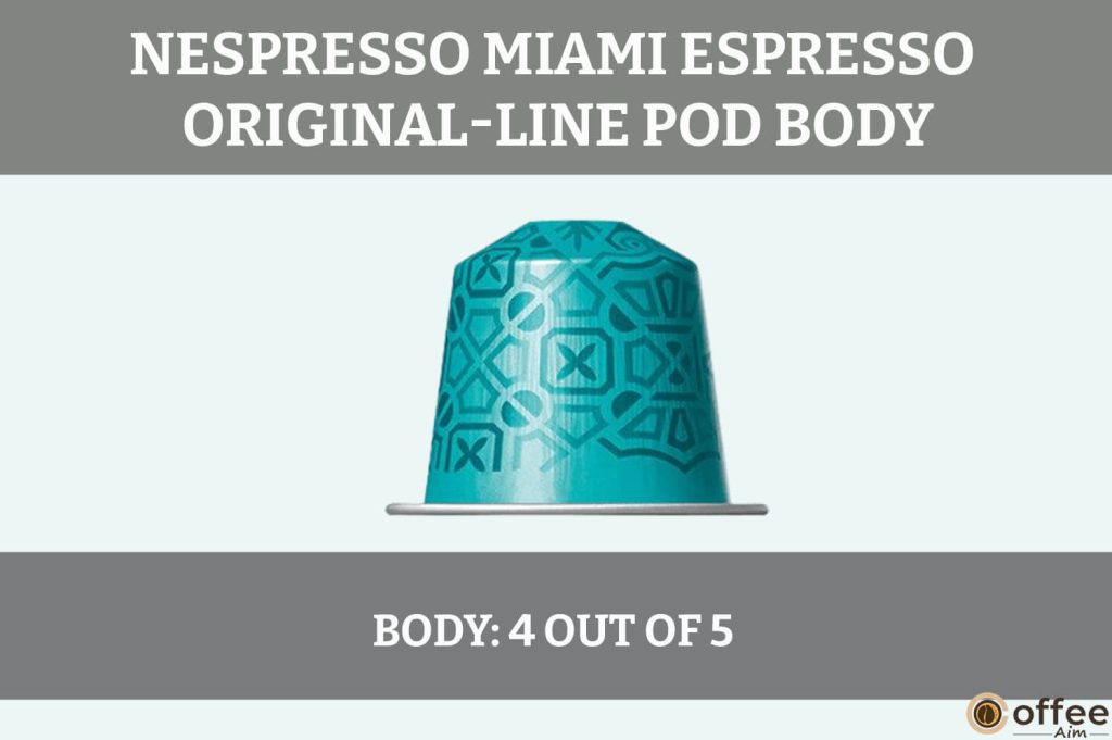 Crafted for indulgence, Nespresso Miami Espresso OriginalLine Pod offers bold flavor, medium body, and hints of caramel for a satisfying experience.