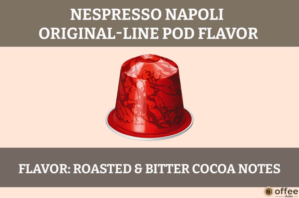 Capturing the essence of Italy, the Napoli OriginalLine Pod offers a rich, intense flavor with hints of cocoa and wood.