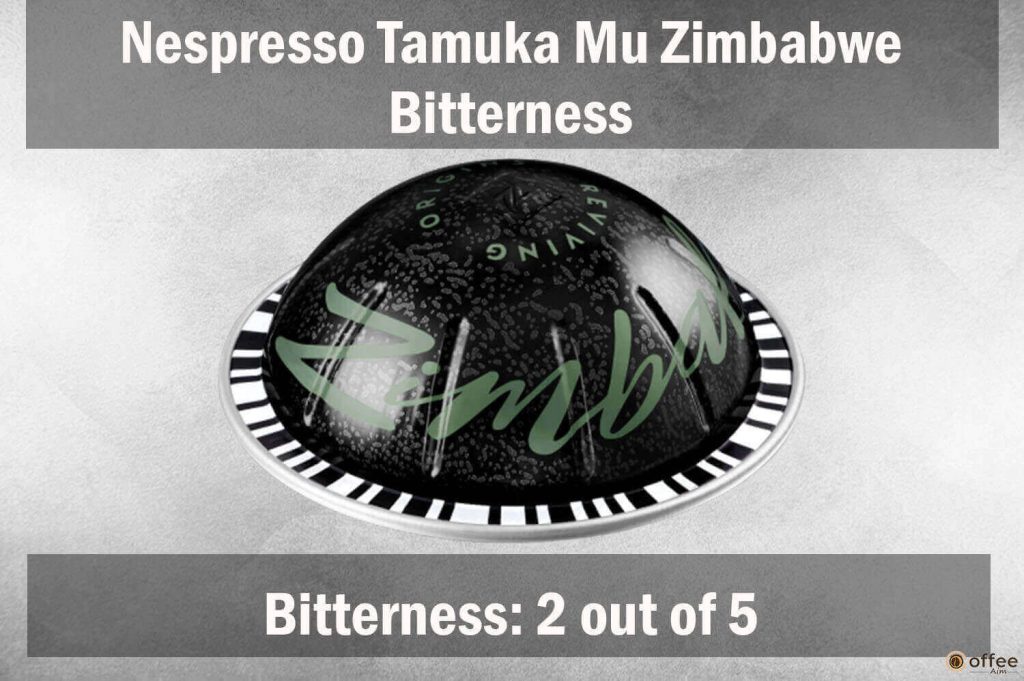 This image captures the nuanced bitterness of Nespresso's Tamuka Mu Zimbabwe Vertuo Pod, enhancing the review's sensory exploration.