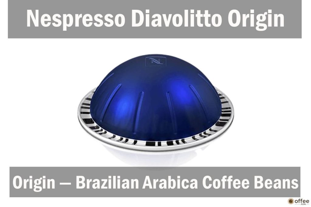 This image illustrates Diavolitto Nespresso's origin.
