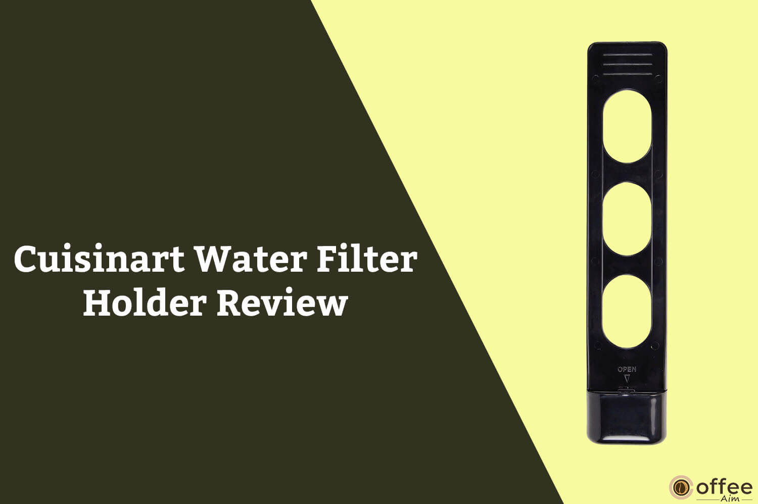 Featured image for the article "Cuisinart Water Filter Holder Review"