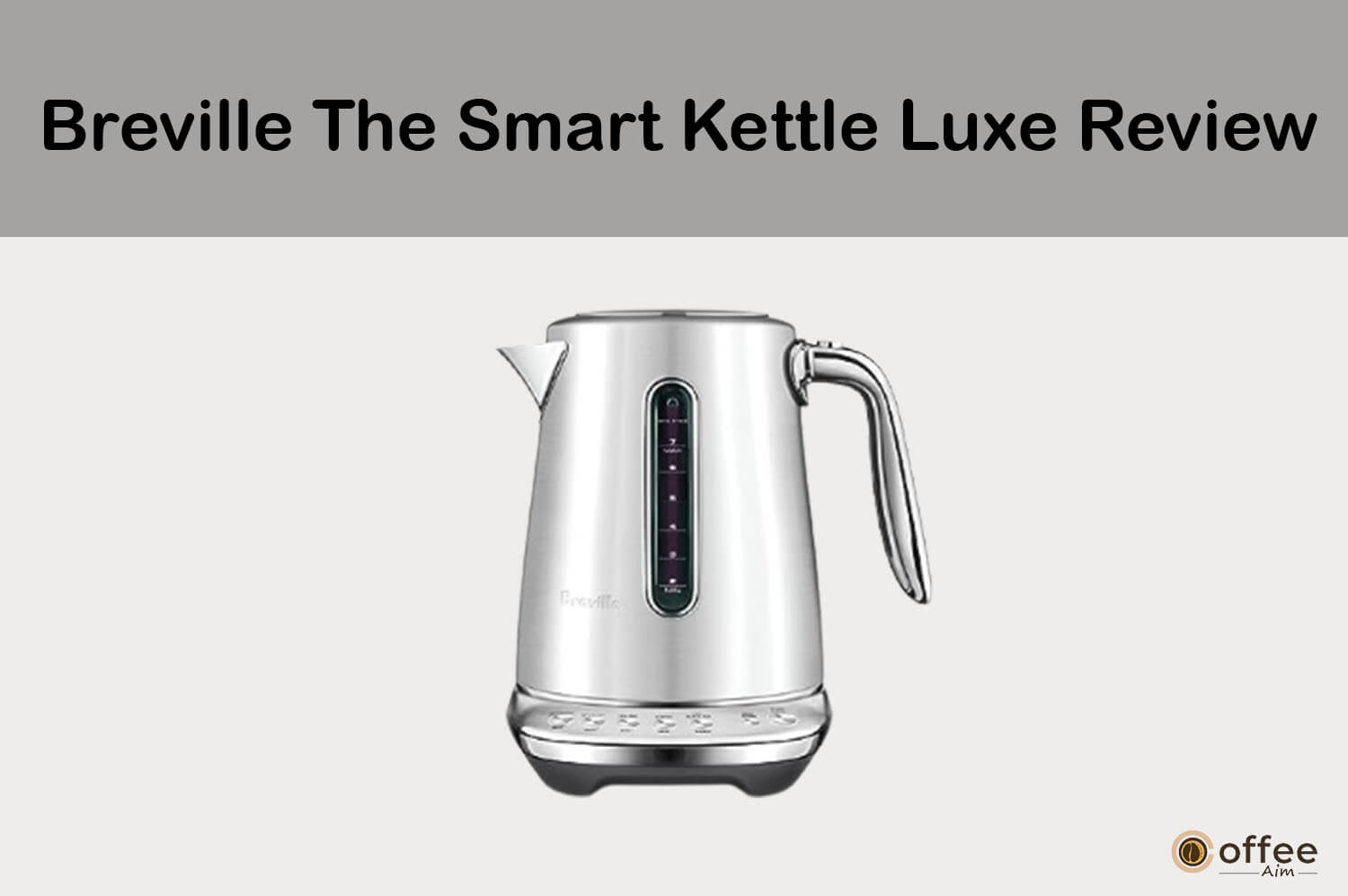 Featured image for the article ''Breville The Smart Kettle Luxe Review''